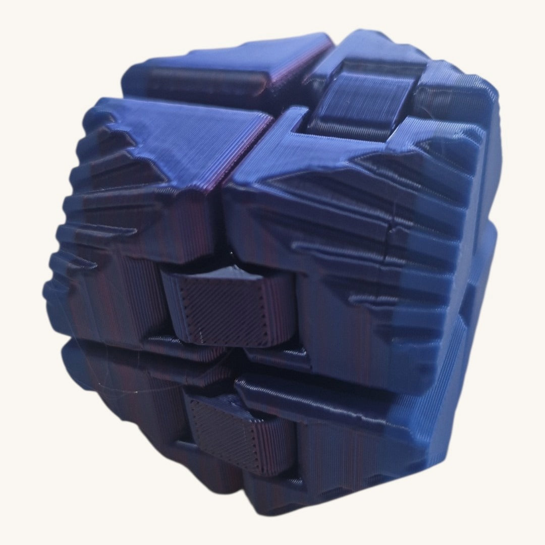 Cubo infinito em três quartos