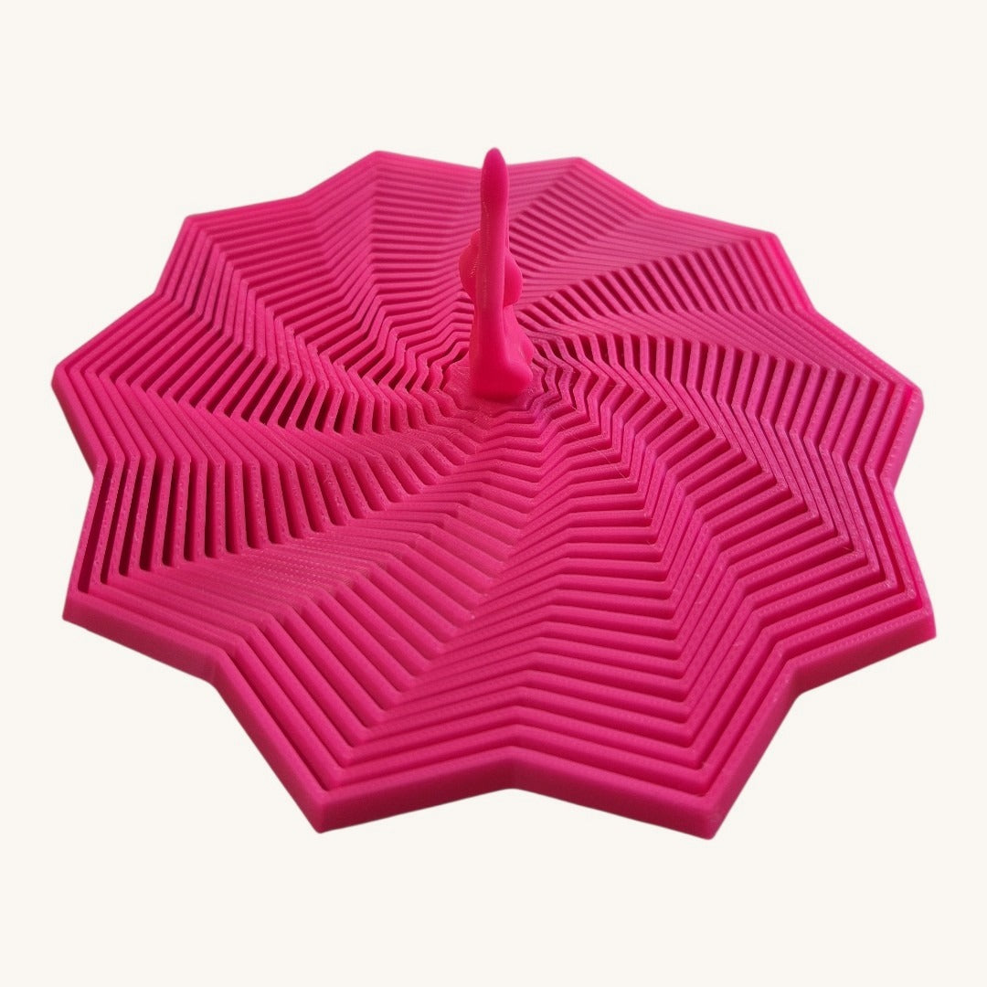 Bailarina Fidget com a espiral girada