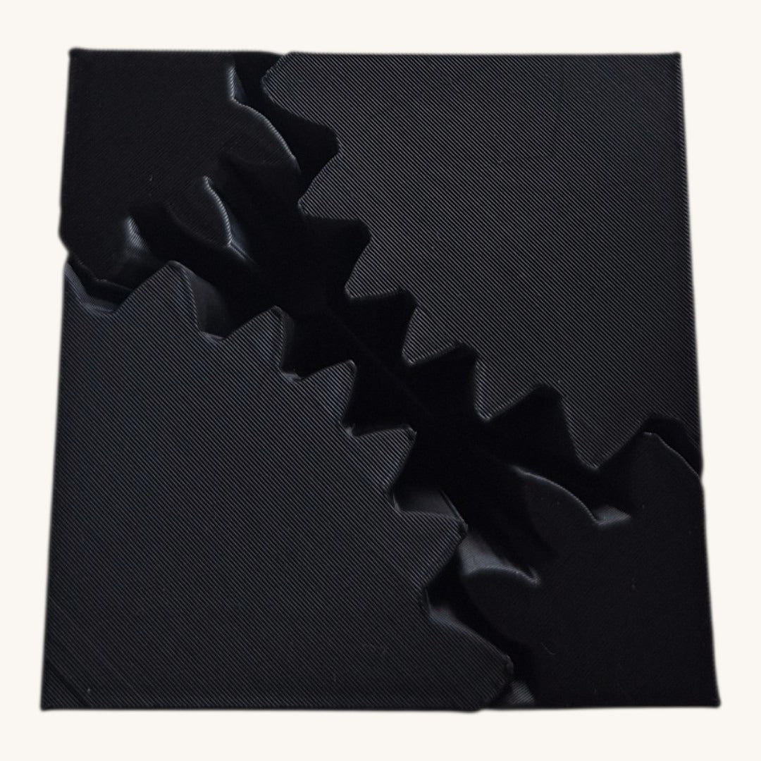 Macro das engrenagens do Gear Cube